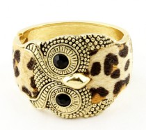 bracelet manchette hibou