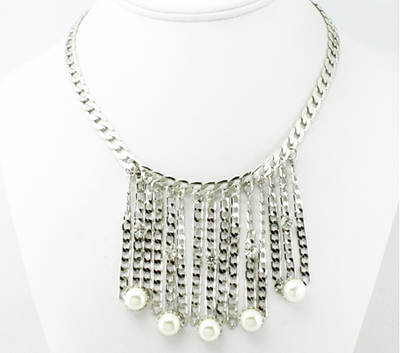 collier perle rock