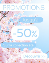 Promotions : -50 % sur la collection été !