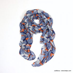 foulard oranges grossiste accessoires de mode