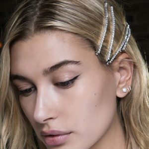 Barrette : strass