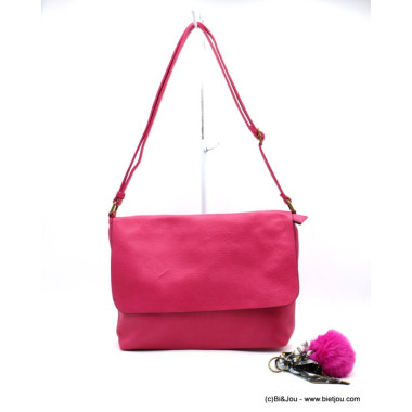 Sac rose fuchsia disponible chez Parissima.com