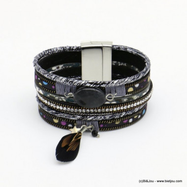 Bracelet manchette rock Parissima